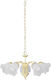 Rabalux Pendant Chandelier for 5 Bulbs E14, E.14 White