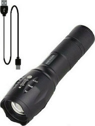 Geyer LFK-USB Επαναφορτιζόμενος Φακός LED 350lm Geyer LFK-USB Επαναφορτιζόμενος Φακός LED 350lm