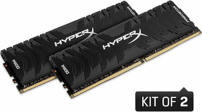 HyperX Predator 32GB DDR4 RAM cu 2 module (2x16GB) și Viteză 3600 pentru Desktop