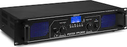 Fenton FPL500 PA Power Amplifier 2 Channels 250W/4Ω with Cooling System Equipped with USB/Bluetooth Black