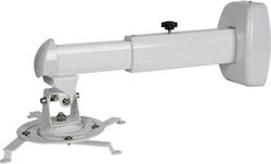 Comtevision Βάση Projector Τοίχου AST1500 με Μέγιστο Φορτίο 10kg Λευκή