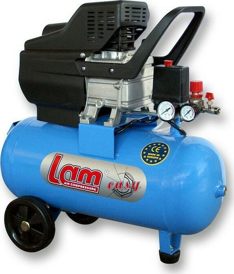 Lam Easy Luftkompressor mit Leistung 2hp und Lufttank 50Es 50/2.0D/LAM