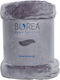 Borea K-4 Blanket Velvet Queen 220x240cm. 005002052082 Grey