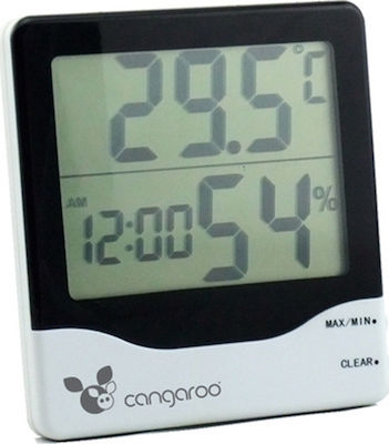 Cangaroo Indoor Thermometer & Hygrometer Wall Mounted