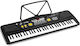 Max Synthesizer KB1 με 61 Πλήκτρα Τυπικής Αφής Μαύρο
