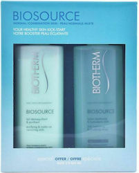 Biotherm Biosource Duo Skin Care Set with Face Cleanser & Facial Lotion