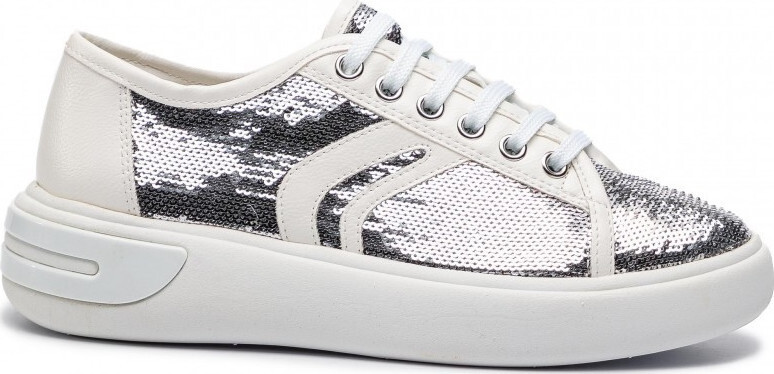 Geox Women's Ottaya E Sneaker In Gold - Breathable Casual Shoes For Spring & Summer