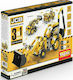 Engino Plastic Construction Toy Construction Back Hoe Loader for Children 6+ years old+ Years