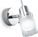Ideal Lux Elis Single Spot with Socket E14 in Silver Color