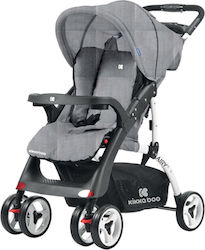 Kikka Boo Airy Baby Stroller Suitable for Newborn Grey Melange 8.6kg 31001030059