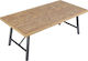 Rectangular Wooden Coffee Table Natural L120xW60xH45cm