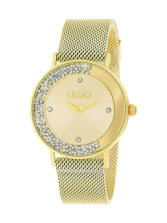 Liu Jo Uhr mit Gold Metallarmband TLJ1346