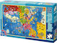 Παιδικό Puzzle Map για 3+ Ετών 240pcs D-Toys