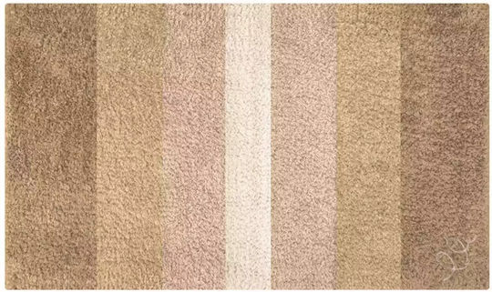 Sdim Badematte Baumwolle Rechteckig Playa 801-4585-BE Beige 45x85cm
