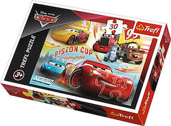 Kids Puzzle Cars Piston Cup for 3++ Years 30pcs Trefl