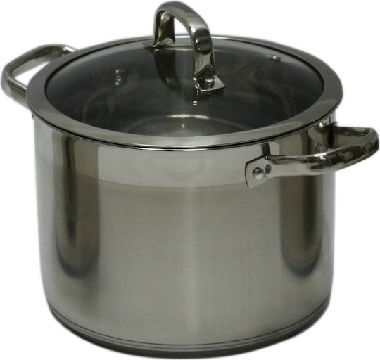 Lamart Prestige Βαθιά Ανοξείδωτη Κατσαρόλα 8lt / 24cm