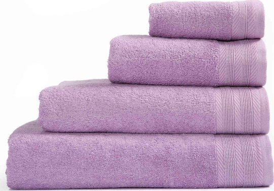 Nef-Nef Homeware Bath Towel 80x160cm Purple Weight 550gr/m²