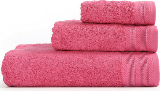 Nef-Nef Homeware Prosop De Corp Life 70x140cm Fucsia Greutate 550gsm