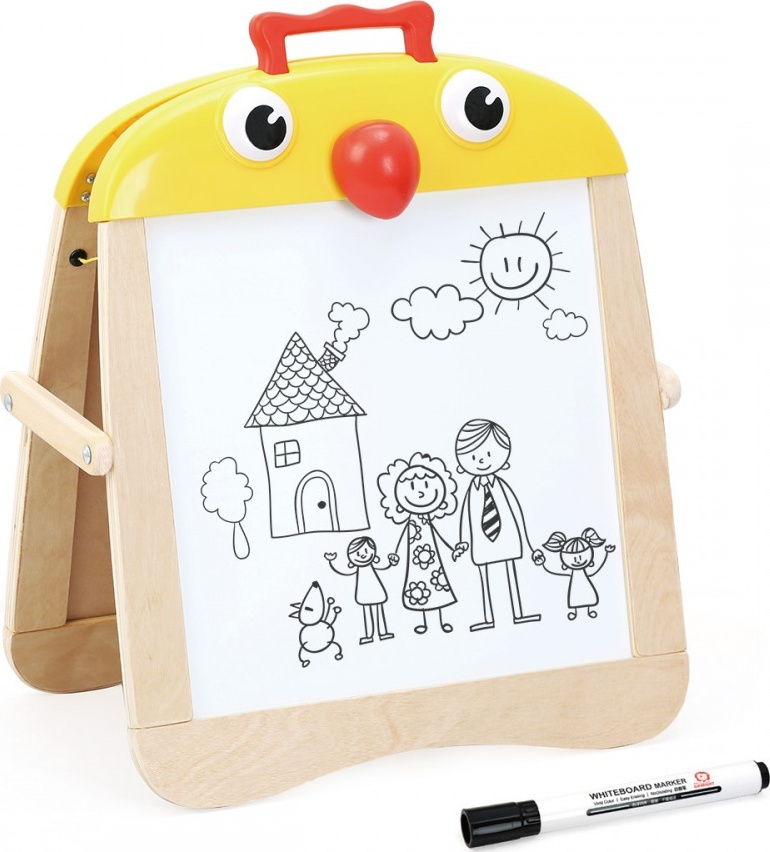 TopBright Portable Wooden Small Chick Chalkboard Easel Skroutz.gr