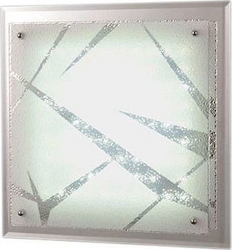 Fabas Luce Galaxy Таванно осветление Бяла с Вграден LED