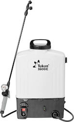 Gloria Tukan 1600Ε Backpack Sprayer Battery with a Capacity of 16lt