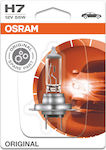 Osram Λάμπα Αυτοκινήτου Original Line H7 Αλογόνου 3200K Θερμό Λευκό 12V 55W 1τμχ