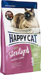 Happy Cat Sterilised Hrană Uscată pentru Pisici Adulte Sterilizate cu Miel 4kg