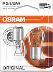 Osram Lamps Car Original Line P21/5W-BAY15D-1157 24V 21W 2pcs