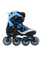 Micro Champion Kids Adjustable Inline Rollers Blue