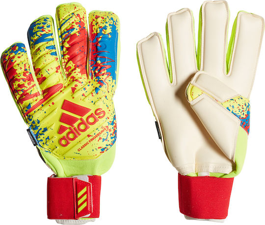 adidas Classic Pro Fingersave Torwarthandschuhe Erwachsene Gelb
