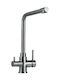 Gloria Tre Vie Kitchen Faucet Counter Satine