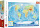 Large Physical Map of The World Puzzle 2D 4000 Pieces