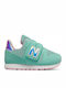 Kinder Sneakers mit Klettverschluss Türkis