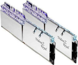 G.Skill Trident Z Royal 16GB DDR4 RAM με 2 Modules (2x8GB) και Ταχύτητα 3600 για Desktop