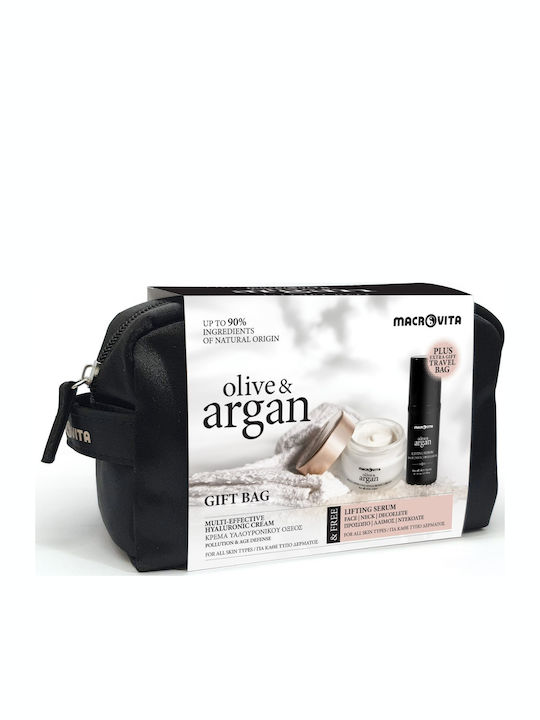 Macrovita Olive & Argan Fift Pack Комплект за грижа за кожата за Хидратация