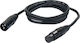 DAP-Audio Cable XLR male - XLR female Μαύρο 3m FL013