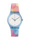 Swatch Bordujas Watch with Rubber Strap