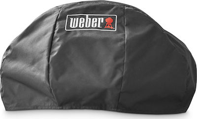 Weber Grill Cover Black Compatible with the Pulse 1000 from Polyester with UV Protection 35.9x52.8x63cm