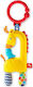 Fisher Price Anhänger Spielzeug für Auto mit Beißring Giraffen Rassel