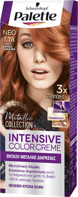 Schwarzkopf Palette Intensive Color Creme 7.78 Ξανθό Χρυσοχάλκινο 50ml