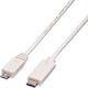 Roline USB 2.0 Cable USB-C male - micro USB-B White 1m (11.99.9020-10)