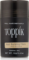 Toppik Fibre Acoperirea Subțierii Părului cu keratină Hair Building Fibers Regular Medium Blonde 12gr