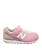 996 Kids Sneakers with Scratch Pink