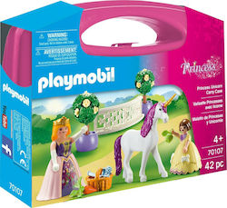 Playmobil Princess Unicorn Carry Case L για 4+ ετών