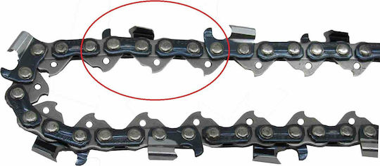 Visco Parts 263-67ΜΣ Αλυσίδα Αλυσοπρίονου με Βήμα .325", Πάχος Οδηγών .063"-1.6mm & Αριθμό Οδηγών 67Ε