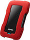 Adata HD330 USB 3.1 Externe HDD 1TB 2.5" Rot