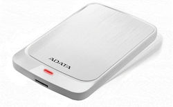 Adata HV320 USB 3.1 Εξωτερικός HDD 1TB 2.5" Λευκό