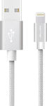 Jellico GS-10 Geflochten USB-A zu Lightning Kabel Weiß 1m (34.912.0655)