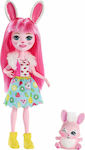 Mattel Κούκλα Enchantimals Bree Bunny & Twist για 4+ Ετών