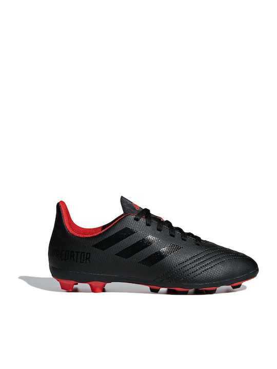 Adidas Παιδικά Ποδοσφαιρικά Παπούτσια Predator 19.4 FxG J Schwarz